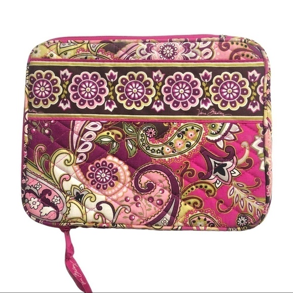 Vera Bradley Accessories - 𝅺VERA Bradley Very Berry Paisley Tablet Sleeve Cover Case NWOT